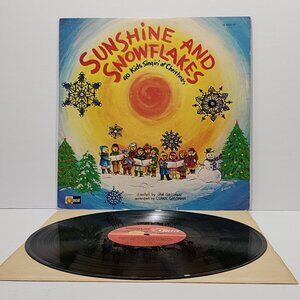 Sunshine and Snowflakes 40 Kids Singin' at Christma 1973 LP RARE DISCONTINUED
